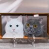 Handmade 3D Custom Pet Painting From Photo, Custom Pet Portraits, Custom Cat/Dog Portrait,3D Acrylic Glass Painting, Pet Remembrance Gifts CherishFurStudio
